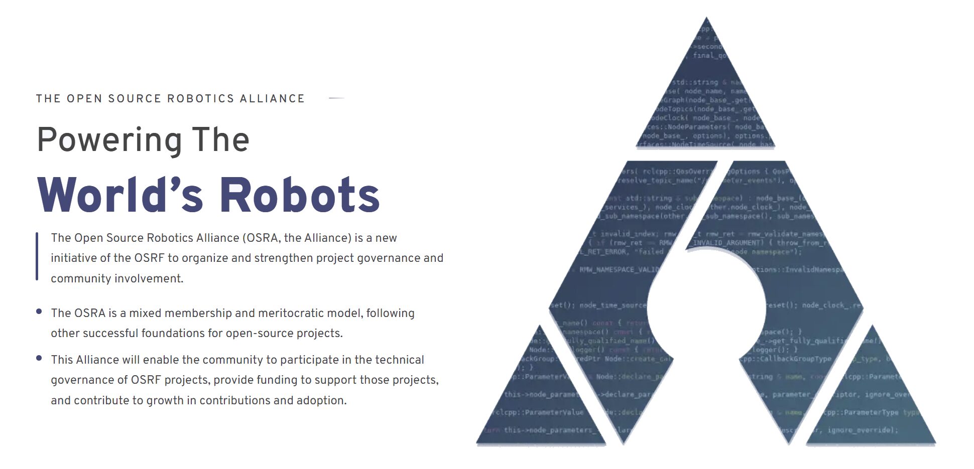 Aitronik has joined the Open Source Robotics Alliance